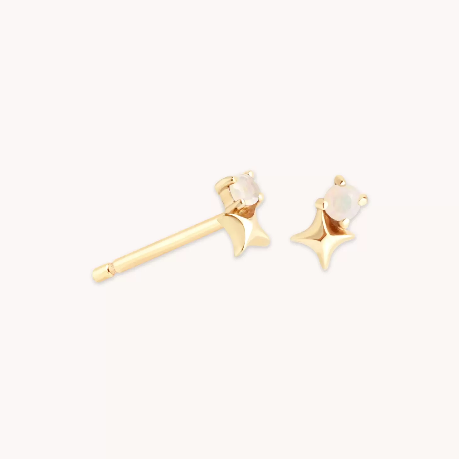 Astrid & Miyu October Birthstone Earrings In Solid Gold 14K Gold Best Sale