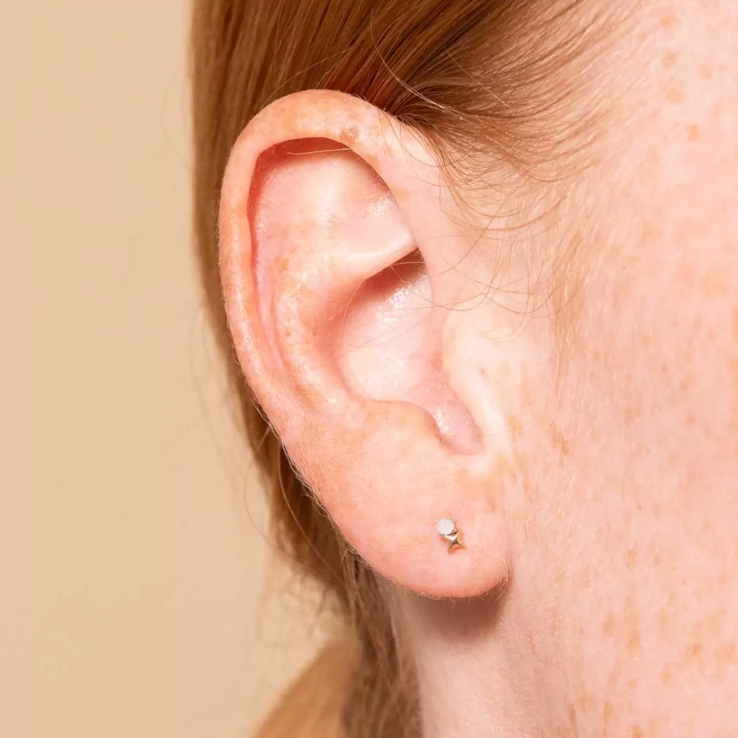 Astrid & Miyu October Birthstone Earrings In Solid Gold 14K Gold Best Sale