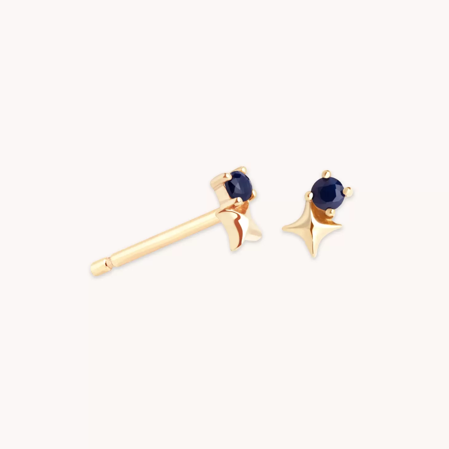 Astrid & Miyu September Birthstone Earrings In Solid Gold 14K Gold Shop