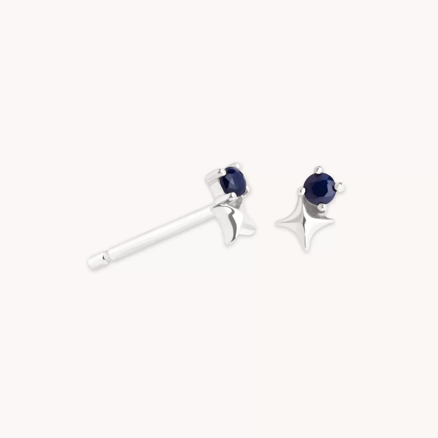 Astrid & Miyu September Birthstone Earrings In Solid White Gold 14K White Gold Discount